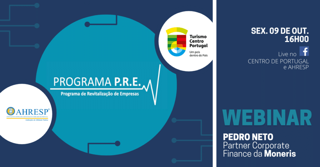 P.R.E. PROGRAMA DE REVITALIZACAO DE EMPRESAS WEBINAR PEDRO NETO